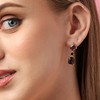 SOHI Women's Amethyst Purple Sovereign Drop Earrings - 3 of 4