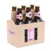 Big Dot of Happiness Omg, You're Getting Married - Engagement Party Decorations for Women - 6 Beer Bottle Label Stickers and 1 Carrier - 2 of 4