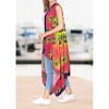 HAPPY BAY Women's Open Front Summer Tropical Beach Loose Casual Duster Tops Beachwear Cardigan Cover Up Duster for Women - 3 of 4