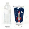 Big Dot of Happiness Blast Off to Outer Space - Rocket Ship Baby Shower or Birthday Party Favor Popcorn Treat Boxes - Set of 12 - 3 of 4