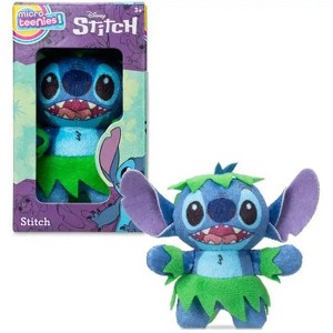 Schylling Micro Teenies Disney Stitch with Grass Skirt Plush Figure, Ages 4+ - 1 of 1