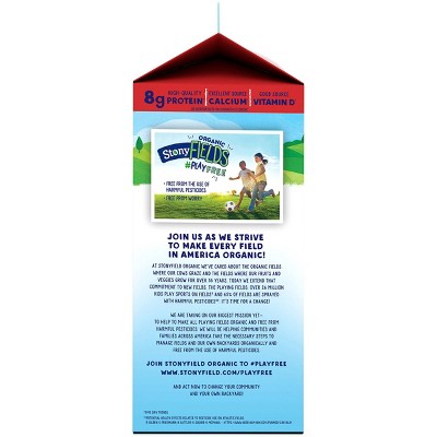 Stonyfield Organic Whole Milk - 0.5gal