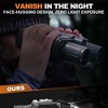 NAYSAYE Outdoor Observation Binoculars Long Range High Definition Dual Focus for Camping and Exploration, Black, 4.2"*7.4"*8.5" - 2 of 4