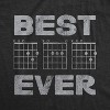Mens Best Dad Ever Guitar Chords T Shirt Funny Sarcastic Fathers Day Musical Joke Novelty Tee For Guys - Crazy Dog Men's T Shirt - 2 of 4