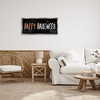 Stupell Industries Happy Halloween Spooky Stars Black Framed Floater Canvas Wall Art - 2 of 4