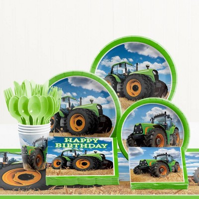 48ct Tractor Time Beverage Napkins : Target