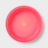32oz Plastic Dog Bowl - Sun Squad™ Yellow/Pink - 2 of 3