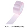 Unique Bargains Ribbons for Crafts Wide Satin Grosgrain for Wreaths & Crafts Polyester 866.14"x1.57" 1 Pc - 3 of 4