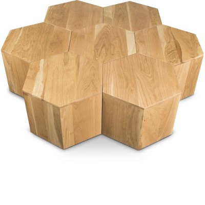 Meridian Furniture,Eternal Natural Coffee Table