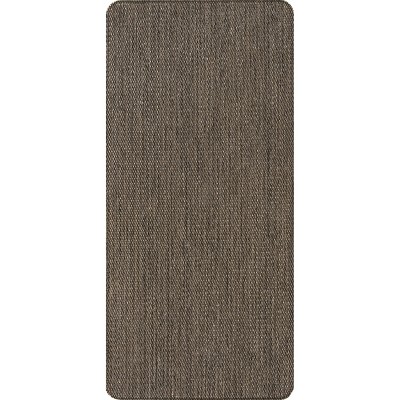 nuLOOM Casual Crosshatched Anti Fatigue Kitchen or Laundry Room Comfort Mat - Beige - 18x30 Inches