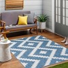 Hauteloom Anke Aqua Area Rug - 2 of 4