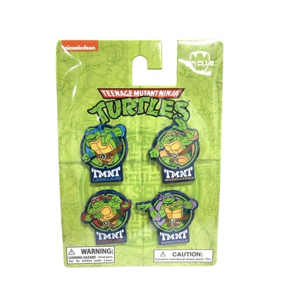  Teenage Mutant Ninja Turtles Collectible Pin Set 4pk 