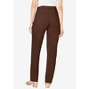 Jessica London Women's Plus Size Stretch Cotton Chino Straight Leg Pant - 3 of 4