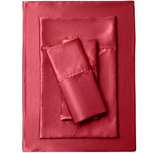 BrylaneHome Satin Bedtite; Sheet Set - 1 of 3