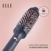 ELLE Infrared Heated Round Brush – Volumizing Hair Tool with Shine-Enhancing Heat - 3 of 4