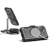 Vena vArmor Holster Belt Clip Kickstand Case for Apple iPhone 15 (Compatible with MagSafe) - Graphite Gray - 2 of 4
