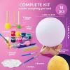 Joyfy DIY 3D Moon Lamp Painting Kit, Paint Your Own Moon Light, Arts and Crafts Kit for Kids Age 6+, Birthday Valentine’s Day Gifts for Boys Girls - 2 of 4