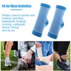 Unique Bargains Pair Ankle Compression Sleeve Socks Foot Ankle Brace for Men Women Achilles Tendon - 2 of 4
