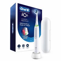Oral-B iO Series 3 Rechargeable Electric Toothbrush with Brush Head (White)