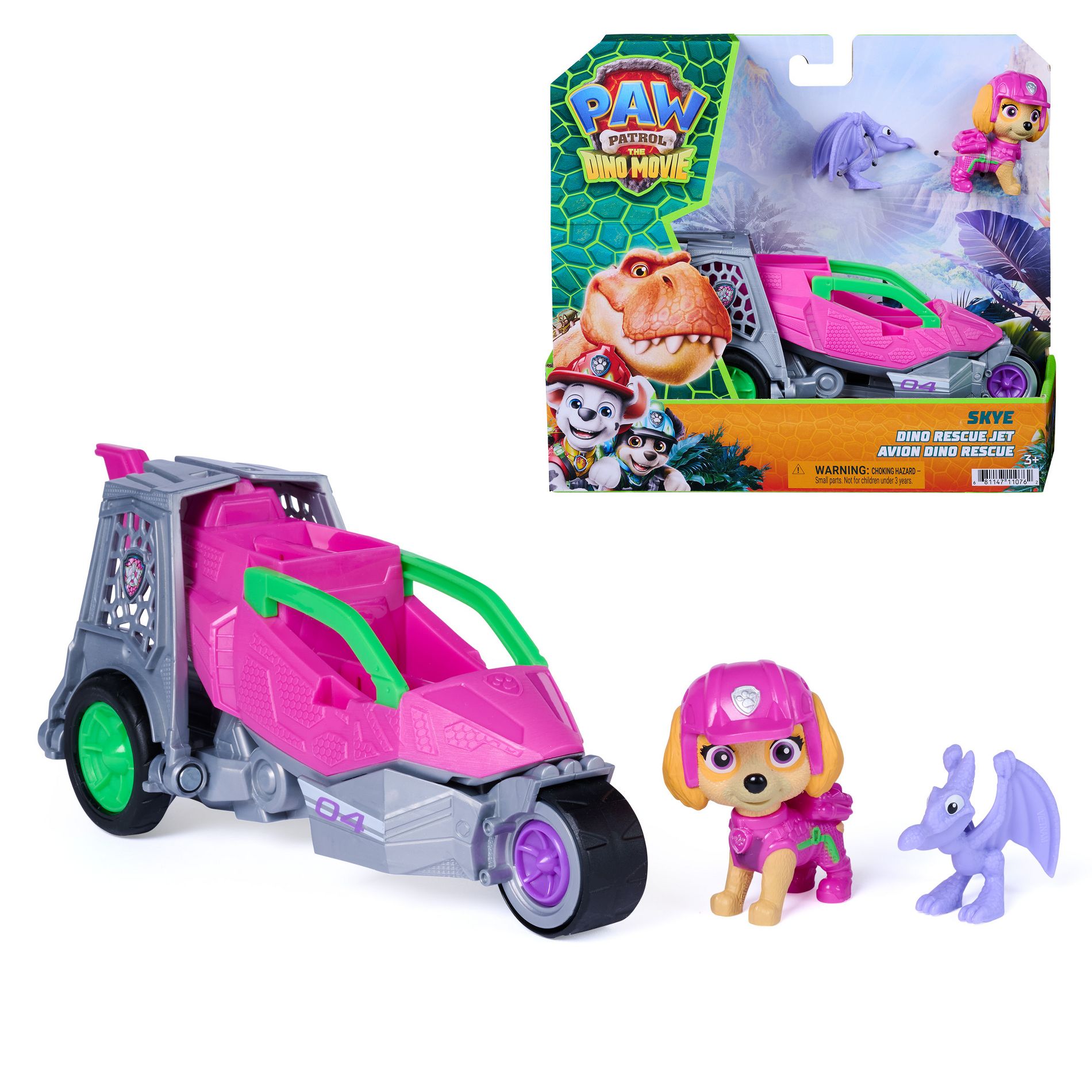 PAW Patrol: The Dino Movie Skye Dino Rescue Jet