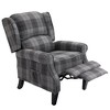 Vintage Armchair Sofa Comfortable Upholstered leisure chair / Recliner Chair for Living Room - 3 of 4