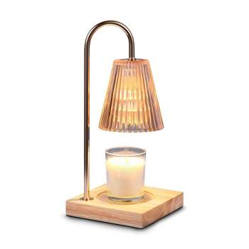 HOM Candle Warmer Lamp with Adjustable Brightness and Timer Function - Candle Wax Warmer for Home Décor
