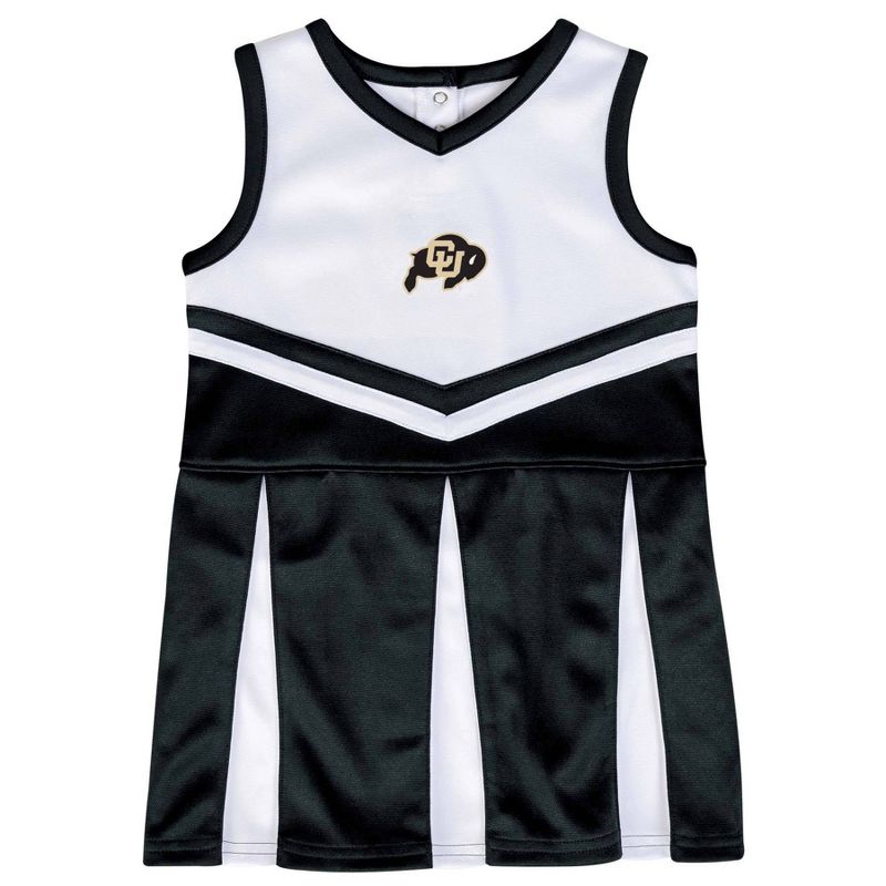 NCAA Colorado Buffaloes Infant Girls&#39; Cheer Dress, 1 of 4