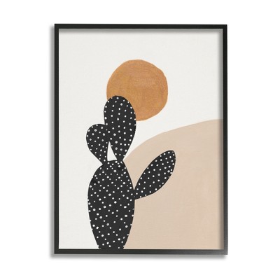 Stupell Industries Prickly Pear Terracotta Abstract Landscape Desert Sun