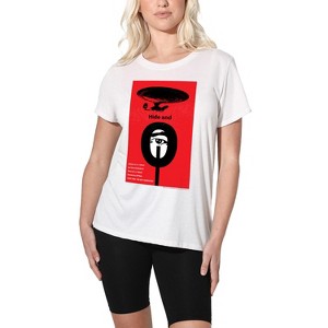 Women's Star Trek Tng Season 1 Episode 10 Loose T-Shirt White - 1 of 4