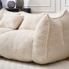 Comfy Bean Bag Chair Accent Chair for Gaming Reading, Lazy Oversized Sofa Lounge Chair,  Adult Bean Bag Couch - ModernLuxe - 4 of 4