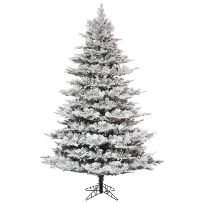 Vickerman Flocked Kiana Pine Full Artificial Christmas Tree Unlit