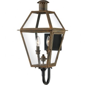 Quoizel Lighting Rue De Royal 2 - Light Sconce in  Industrial Bronze - 1 of 1