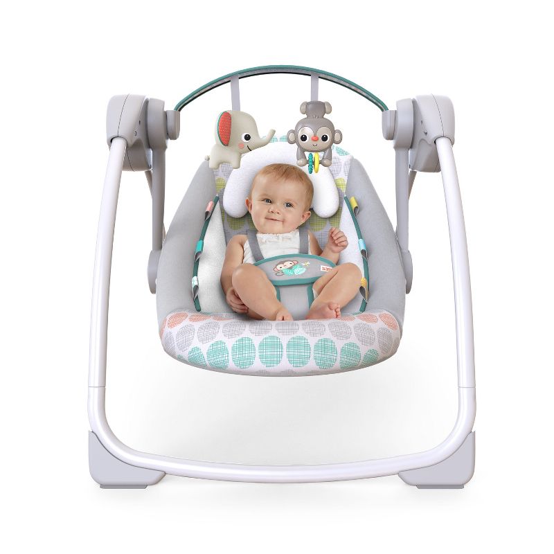 Bright Starts Whimsical Wild Portable Swing, 3 of 22