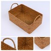 REGALWOVEN Natural Material Durable Woven Multi-Function Open Storage Bins 1 Pc - 2 of 4