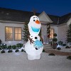 Christmas Inflatable Olaf with Snowflake - 2 of 4