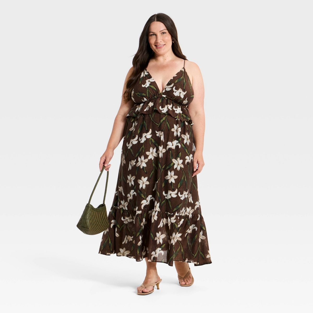 Women's Ruffle Maxi Dress - A New Day™ - thumbnail 6
