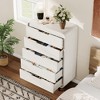 5 Drawer Dresser for Bedroom, 30.9" Wide Modern Chest of Drawers, Wood Storage Dresser for Living Room Bedroom - 2 of 4