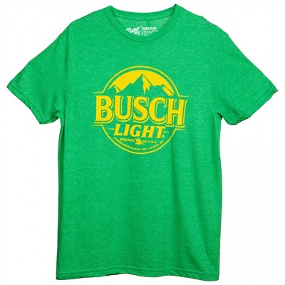 Adult Busch Light For the Farmers Color Logo T-Shirt
