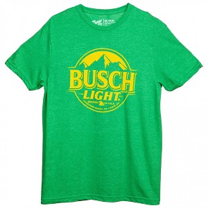 Adult Busch Light For the Farmers Color Logo T-Shirt - Small - 1 of 3