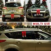 Zone Tech Hanging Santa Legs - Christmas Car Accessories, Christmas Decor for Vehicles and Fireplaces - 2 of 4