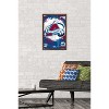Trends International NHL Colorado Avalanche - Maximalist Logo 23 Framed Wall Poster Prints - 2 of 4