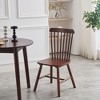 Racxily 4 Pieces Dining Chair, Rubber Wood Dining Chair, Living Room Chair, Simple - 3 of 4