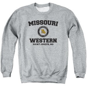 Missouri Western State University Official Circle Logo Adult Crewneck Sweatshirt - 1 of 4