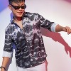 Campus Sutra Men Men's Midnight Black & Ivory White Reptilia Shirt - 2 of 4