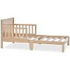 Dream On Me Brookside Toddler Bed with low-to-floor design, safety guardrails, and durable pine wood frame for a safe toddler transition - 4 of 4