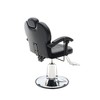 Adjustable Reclining Barber Chair with Hydraulic Pump, 360° Swivel, Heavy Duty Construction and Anti-Slip Base - 4 of 4