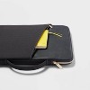 14" Laptop Sleeve - heyday™ Black/Gold - 3 of 3