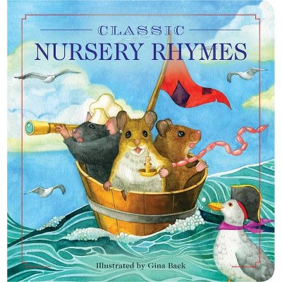 Classic Nursery Rhymes Oversized Padded Board Book - (Oversized Padded Board Books)