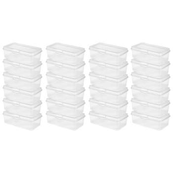 Sterilite Plastic Mini Clip Storage Box Container with Latching