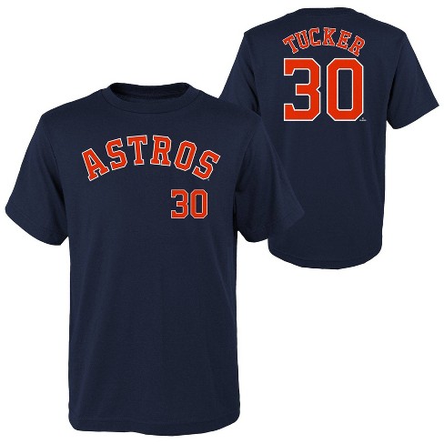 Mlb Houston Astros Boys' Kyle Tucker T-shirt - L : Target